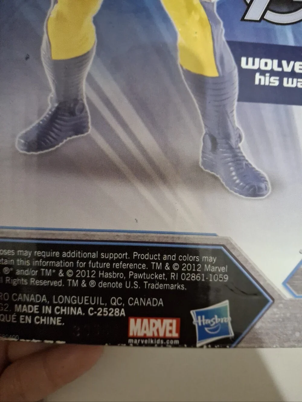 Marvel Avengers Wolverine Whirling Tornado Claw Action Figure
